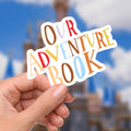 Disneyy Up! Paradise Falls Our Adventure Book Disney Laptop Sticker planner stationery decal water bottle cell quotes disney Disney Up!  Adventure Is Out There Disney Laptop Sticker planner stationery decal water bottle cell quotes disney, journal stickers, disney gift, disney present, hydro bottle stickers