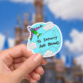 Disney Toy Story  Buzz Light To Infinity And Beyond Year Disney Laptop Sticker planner stationery decal water bottle cell buzzlightyear