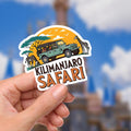 Disneyy Ride Kilimanjaro Safari  Sticker Waterproof Disney Laptop, Disneying Theme Park Vacation, Castle Park Mouse