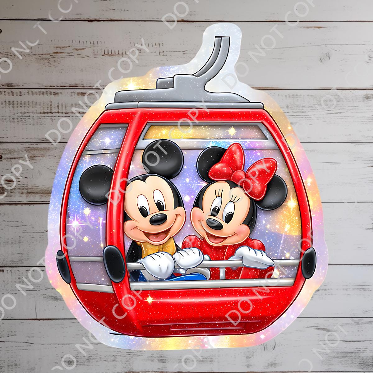 Disney SkyLiner Castle  World Sticker Waterproof Disney Laptop, Disneying Theme Park Vacation, Castle Park Mouse
