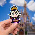 Evil Queen Disney Villain Snow White Waterproof Disney Laptop Stickers  Princess affirmation planner stationery decal water bottle cell