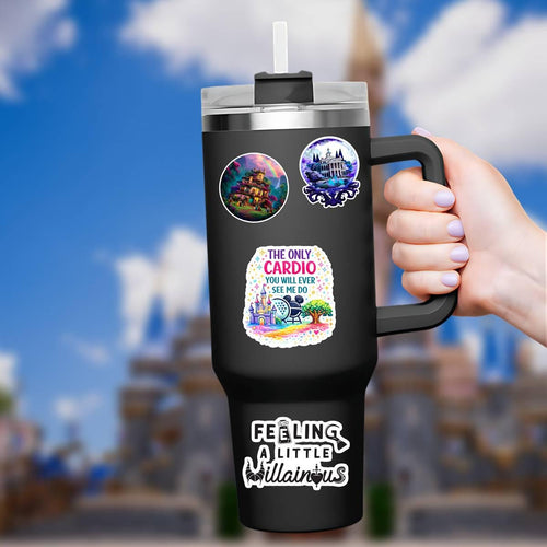 Disney Humor Sticker: Waterproof Vinyl Decal for Laptop, Water Bottle
