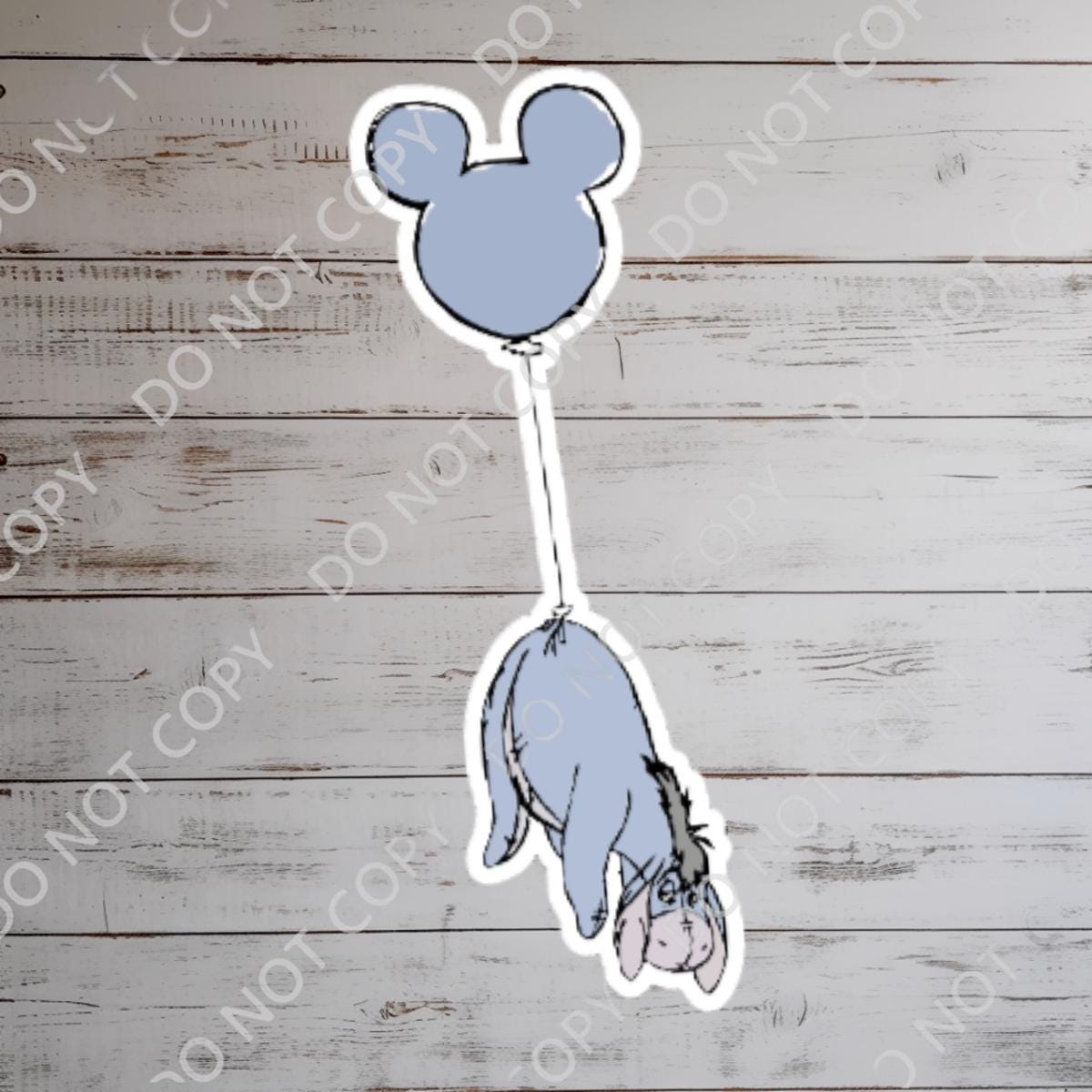 Disney  Winnie The Pooh Eeyore Disney Laptop Sticker Positive Affirmation planner stationery decal water bottle cell