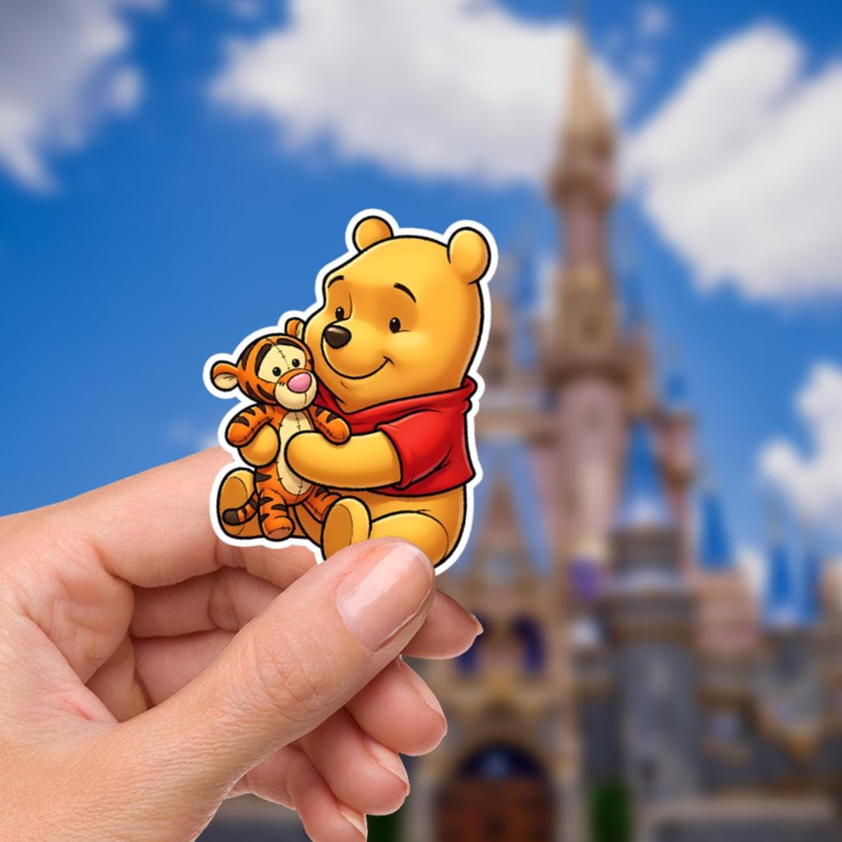 Disney Winnie The Pooh Disney Laptop Sticker Positive Affirmation planner stationery decal water bottle cell Disney Present, Disney Gift, Journal sticker, winnie the pooh sticker, disney, junk journa