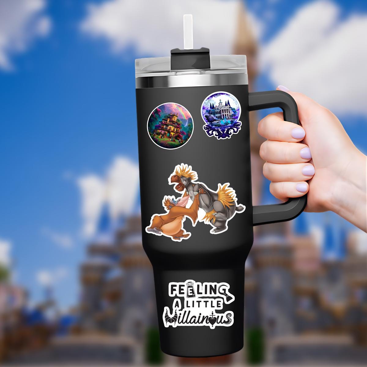 Jungle Book Baloo & King Louie Waterproof Disney Sticker Hydro Flask Journal