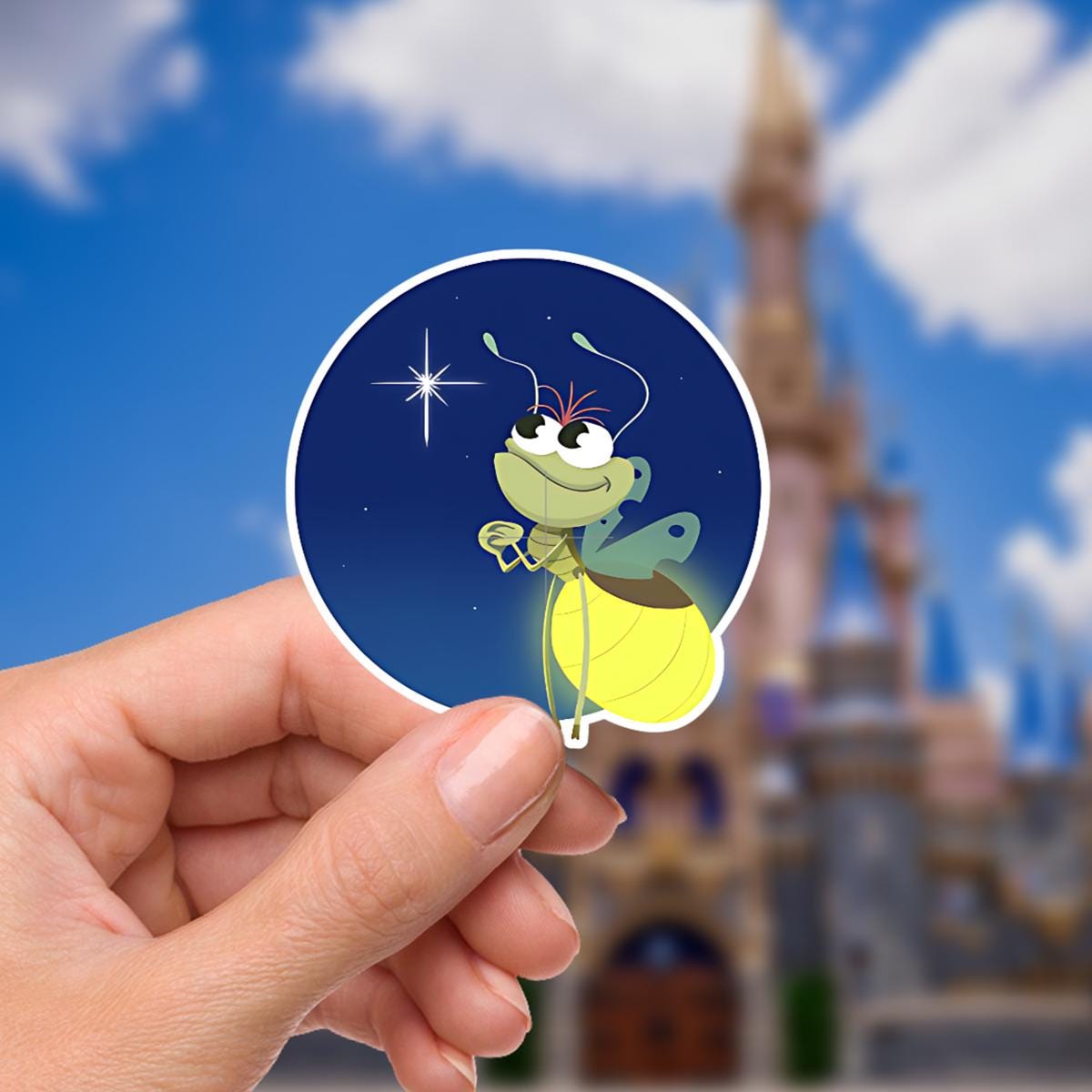 Tiana Princess And The Frog Sticker , Ray Waterproof Laptop Decal