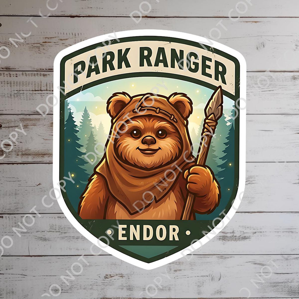 Star Wars  Ewok Wicket Endor Waterproof Disney Laptop Stickers/  Disney yoda starwars planner stationery decal water bottle cell phone