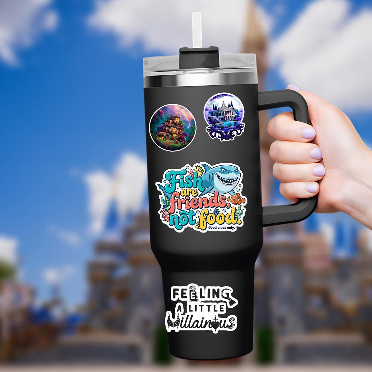 Disney Finding Nemo Humor Waterproof Disney Laptop Sticker FindingNemo planner stationery decal water bottle cell phone, disney gift, disney present, journal stickers, cell phone decal, laptop decal, disney decal