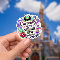 Disneyy Villain Maleficent Sticker Disney Humor villainous Waterproof Disney Laptop, Disneying Water Bottle Hydro Bottle Theme Park Vacation