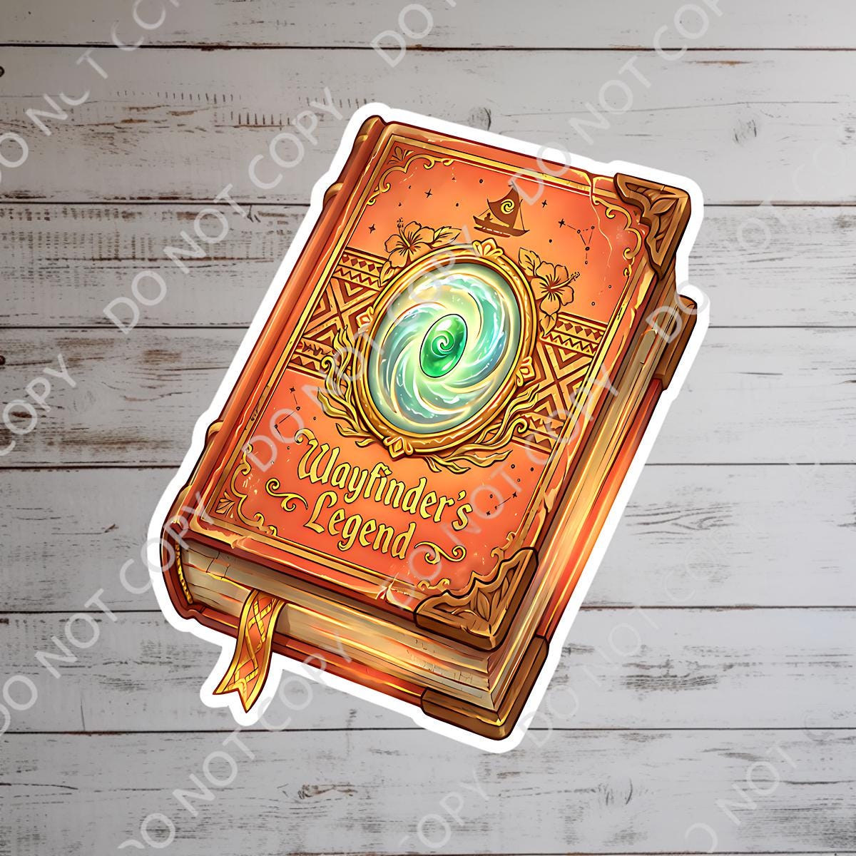 Disney Princess Moana Book Sticker , Kindle Stickers Waterproof Laptop Decal, funny stickers, funny sticker, disney gift, bottle sticker