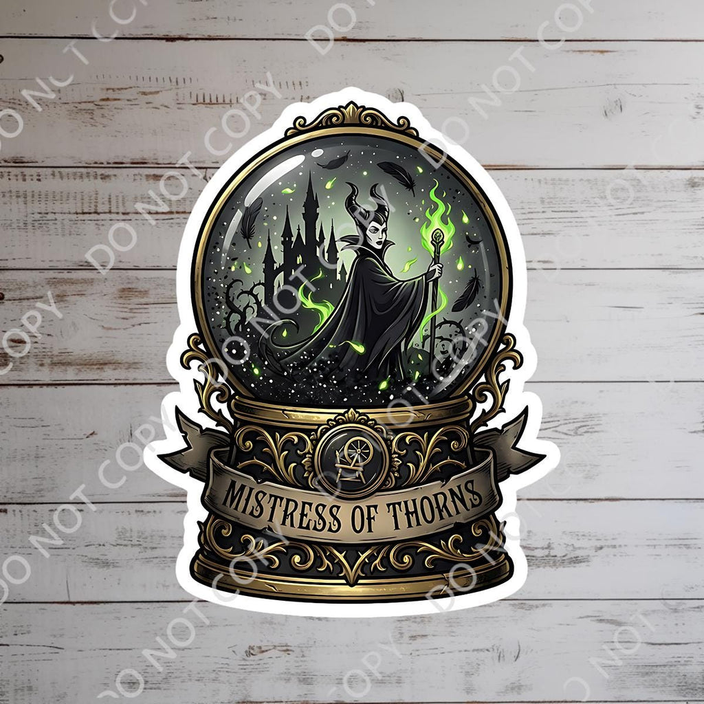 Disney Villain Maleficent Sticker Disney Humor villainous Waterproof Disney Laptop, Disneying Water Bottle Hydro Bottle Theme Park Vacation, kindle stickers, journal sticker, journal stickers, bottle stickers