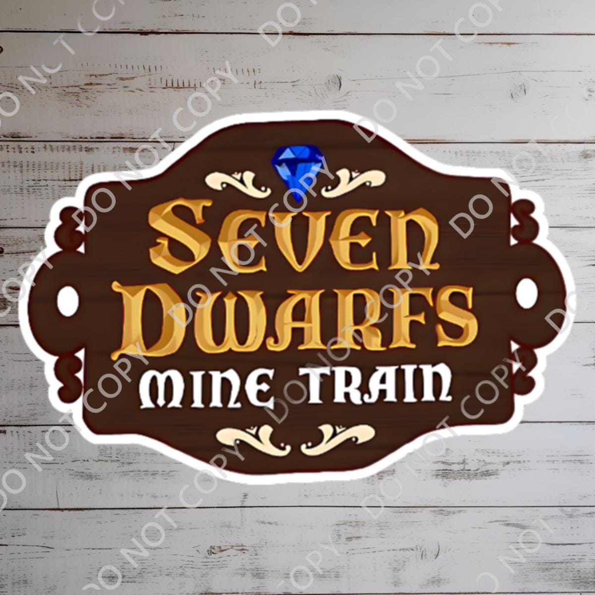Disney Ride Seven Dwarfs Sticker Waterproof Disney Laptop, Disneying Theme Park Vacation, Castle Park Mouse Disney gift, Disney Gifts, Disney Journal, Journal Stickers, Junk Journal