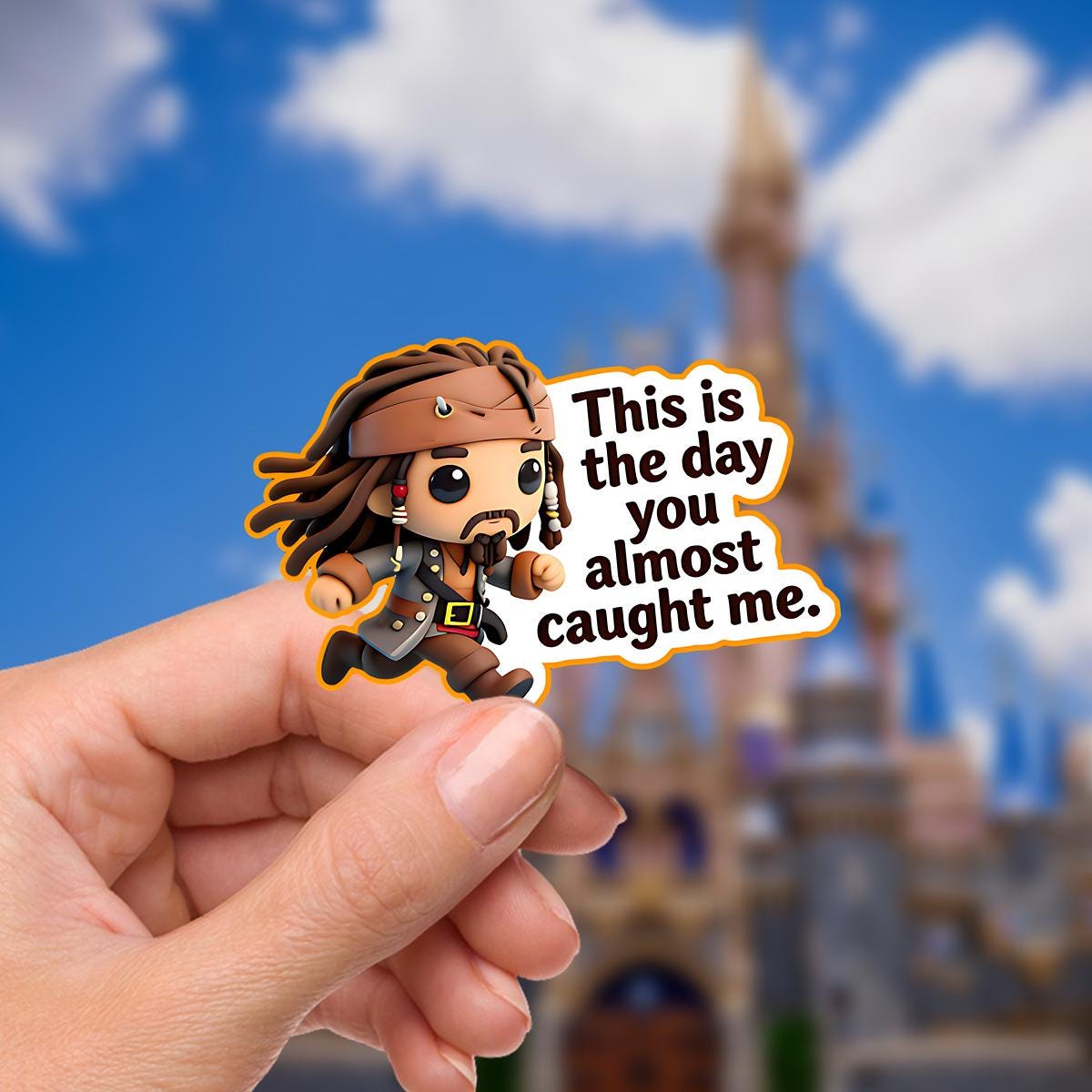 Jack Sparrow Sticker: Pirates of the Caribbean Quote, Waterproof Vinyl