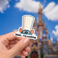 Disney Remy Ratatouille Lil Chef Disney Laptop Sticker planner stationery decal water bottle cell disney sticker, disney stickers, gift for her, journal sticker, hydro bottle sticker, water bottle sticker, junk journal