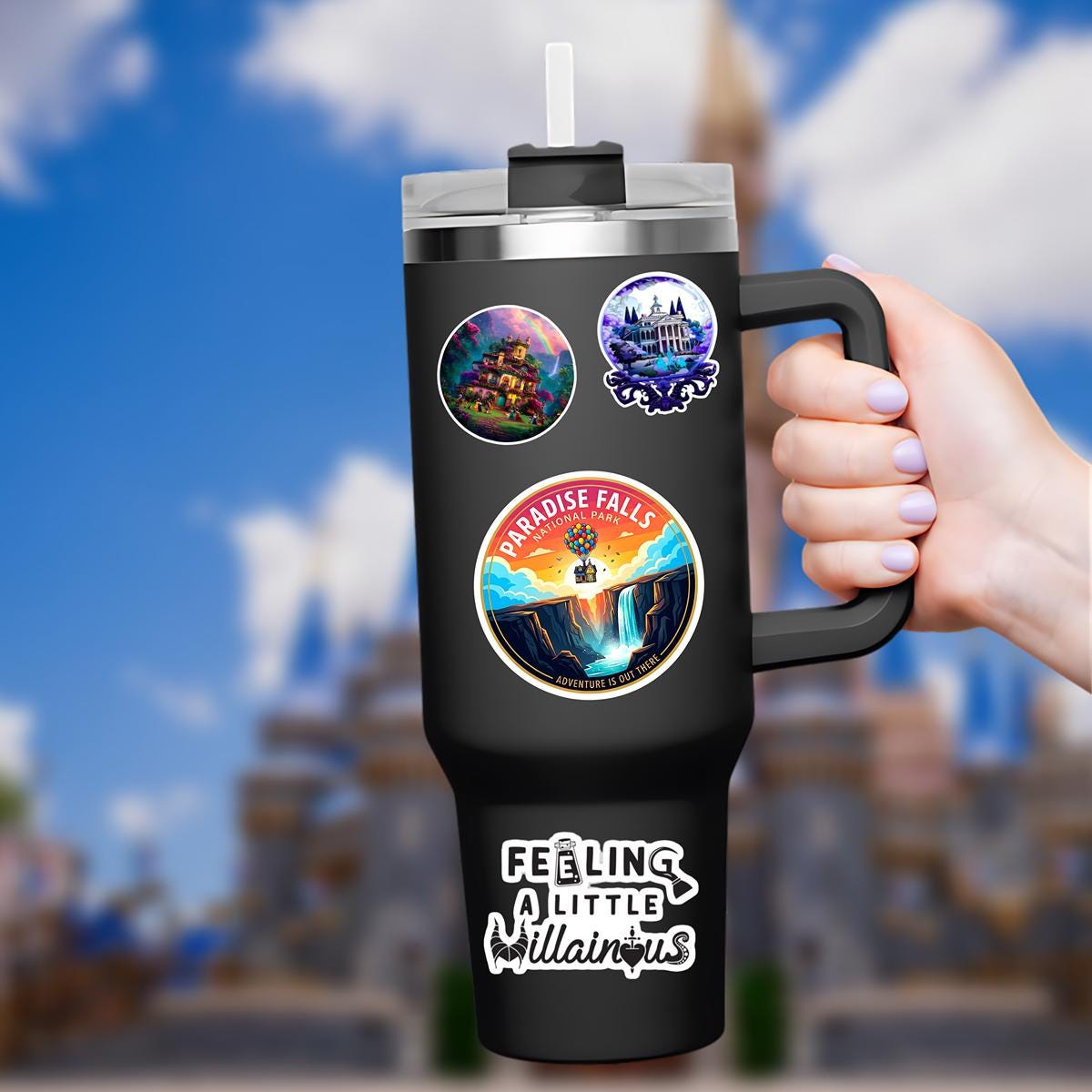 Disneyy Up! Paradise Falls Adventure Is Out There Disney Laptop Sticker, planner stationery decal water bottle cell phone sticker, Disney Gift, Disney Present, Journal Stickers, cell phone sticker, cell phone decal, disney decal, hydro bottle decal, water bottle decal