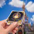 Disney Princess Belle Beauty And The Beast  Book Sticker , Kindle Stickers Waterproof Laptop Decal, funny stickers, funny sticker, disney gift, bottle sticker