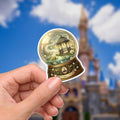 Disney Tiana Princess And The Frog  Snow Globe Waterproof Disney Laptop Stickers Tianas Place Disney Gift planner stationery decal water, kindle stickers, journal stickers,