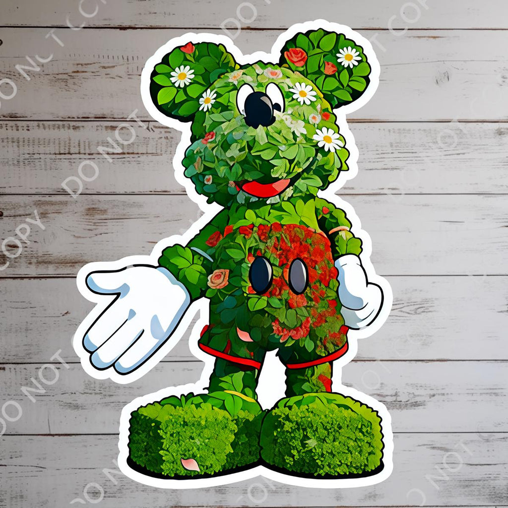 Disney Mickey Mouse What A Wonderful World Sticker Waterproof Disney Laptop, Disneying Theme Park Vacation, Castle Park Mouse