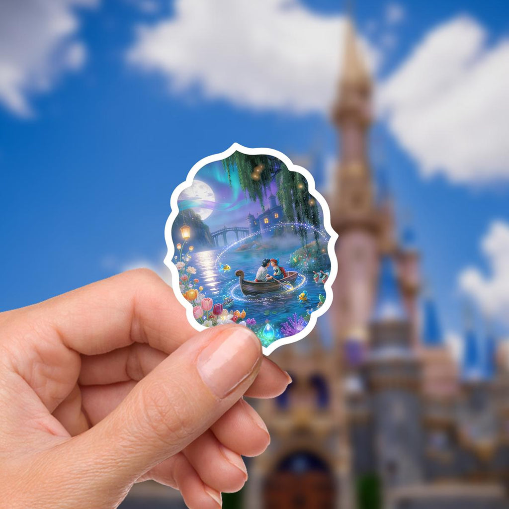 Little Mermaid Ariel Sticker: Waterproof Vinyl Decal