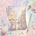 Disneyy Mickey And Friends Mainstreet USA Memo Notepad 50 sheets bullet journal Disney planner paper scrapbook stationery notebook supplies