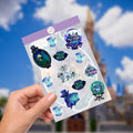 Disney Haunted Mansion Sheet  Sticker, Bottle Sticker,  Kindle Sticker, Laptop Decal